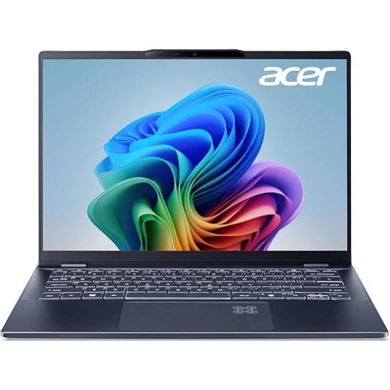 Acer Swift 14 AI Copilot+ PC | 14" WUXGA 16:10 Touch Display | Intel Core Ultra 7 Processor 258V | Evo Edition | Intel ARC 140V | 32GB LPDDR5X | 1TB Gen 4 SSD | Killer Wi-Fi 7 | SF14-51T-75AF