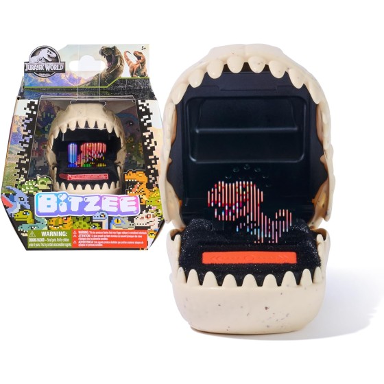 Jurassic World Interactive Dinosaur Toy with 25 Dinosaurs Inside, Reacts to Touch, Pods Connect & Interact, Digital Pet Kids Toys for Ages 5 and up